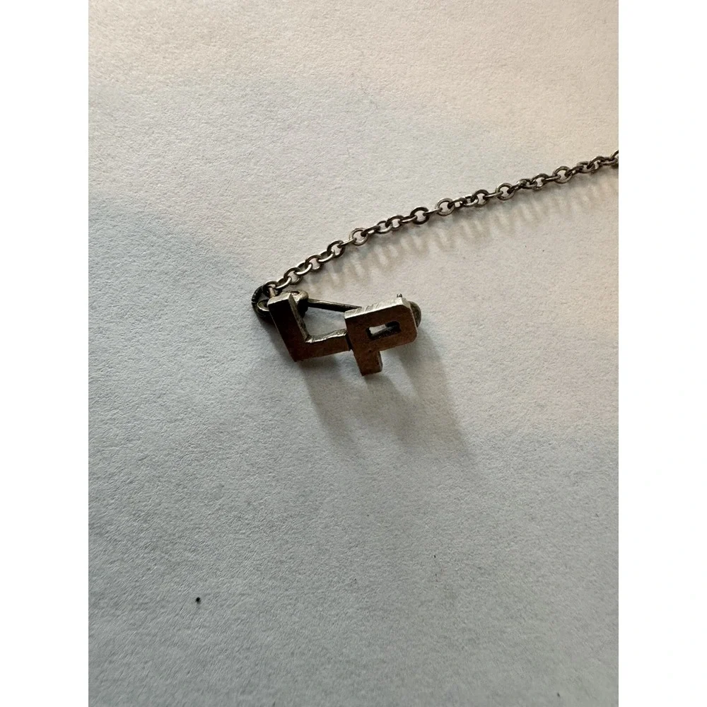 Vintage Metal Arts Co Pin Sterling Silver With Chain School Pin 2.17G